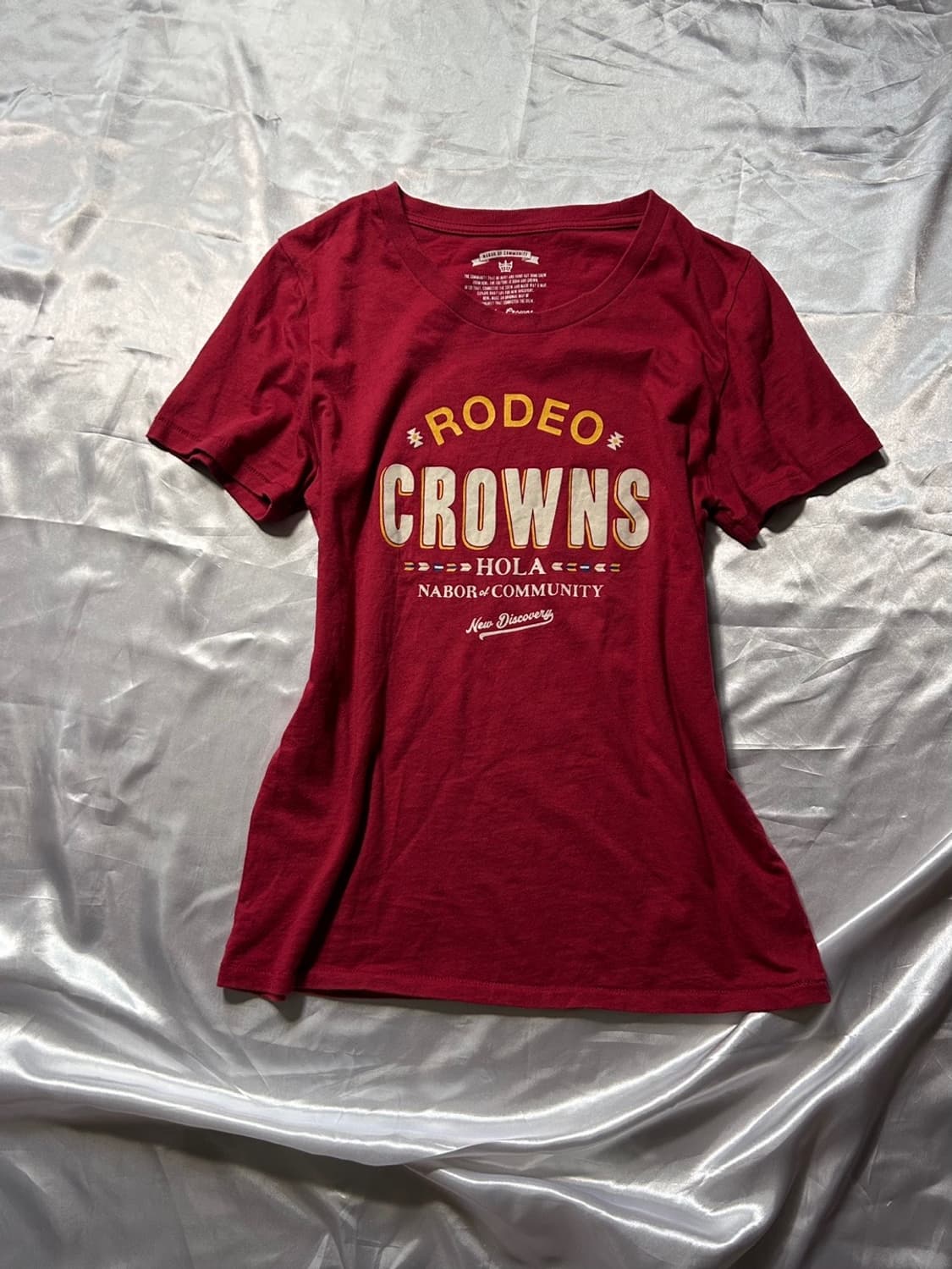 RODEO CROWNS red tee 상품이미지1