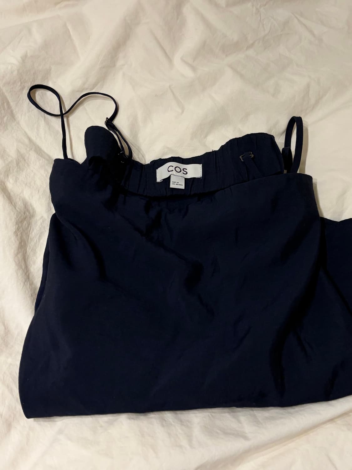 COS 코스 네이비 나시 탑 34사이즈 상품이미지1
