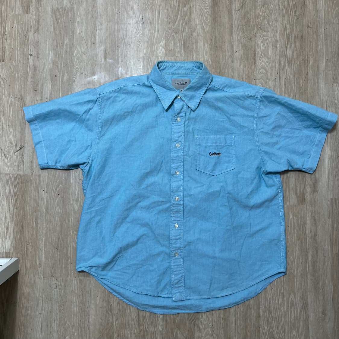 칼하트 로고 포켓 반팔셔츠 M 상품이미지1