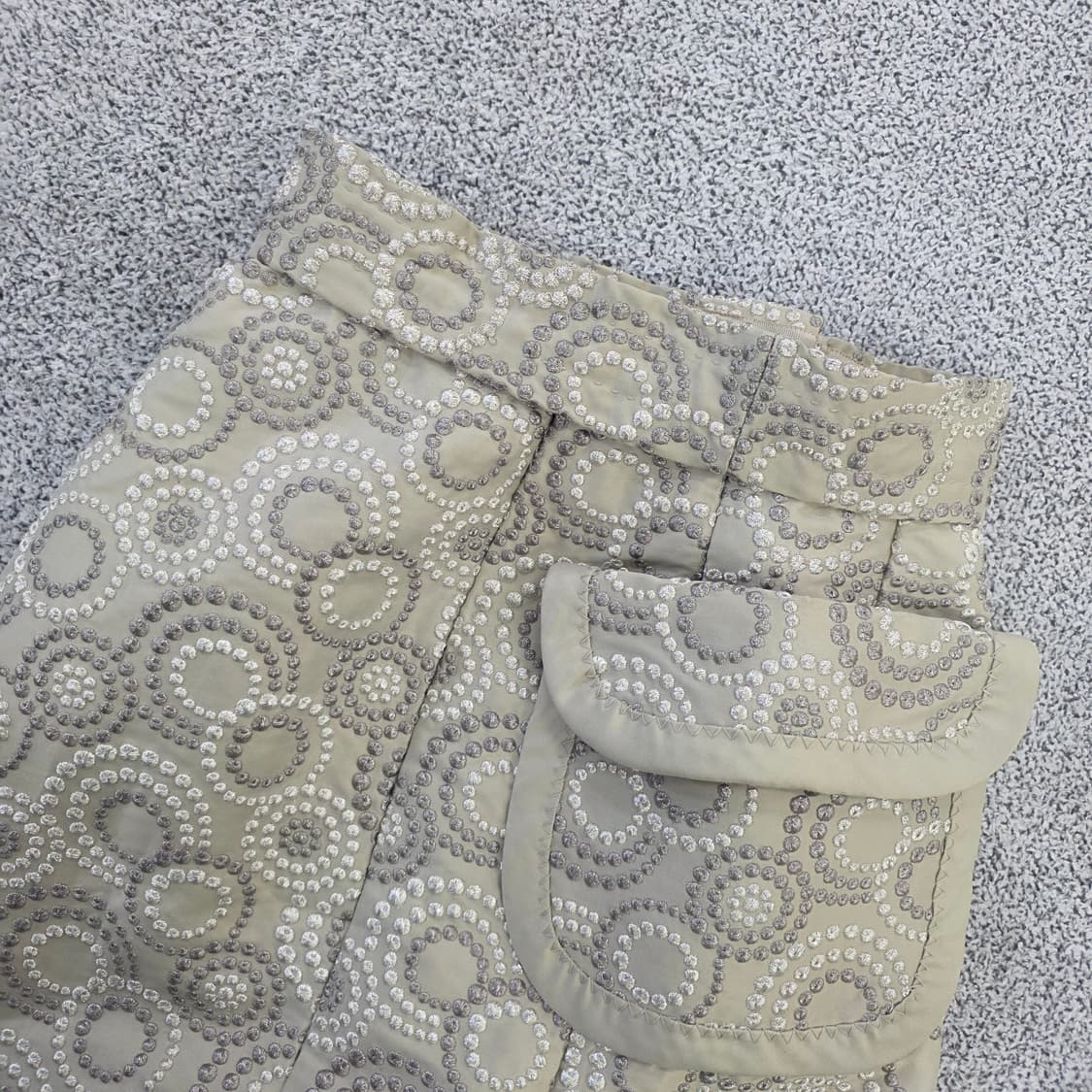 [0] 마크제이콥스 빈티지 트위드 사다리꼴주름 스커트 0119J 상품이미지2