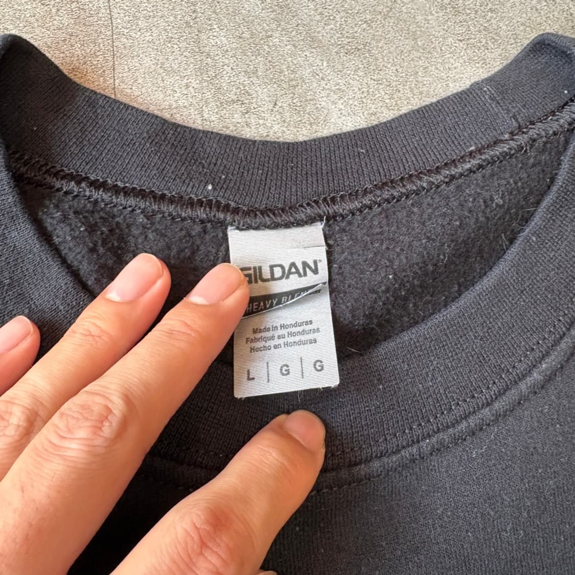 빈티지 길단 플레임 스웻 셔츠 상품이미지6