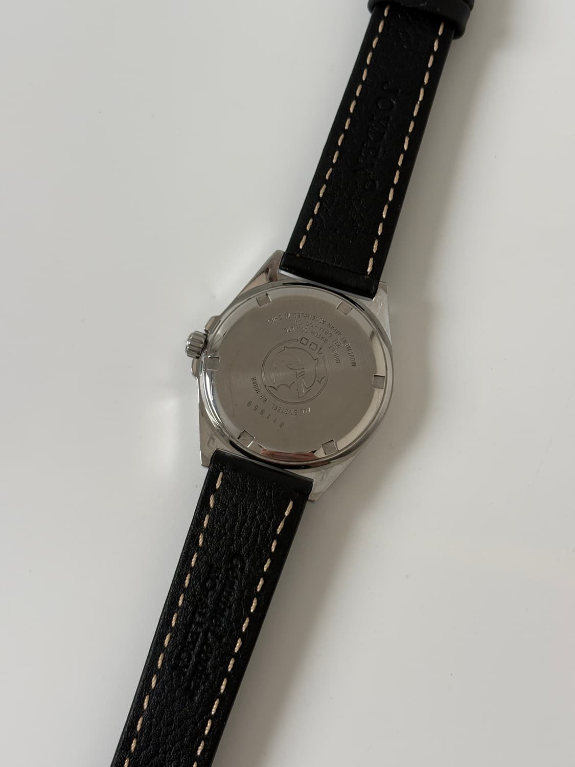1990s Swimmer White Dial Silver Quartz 상품이미지7