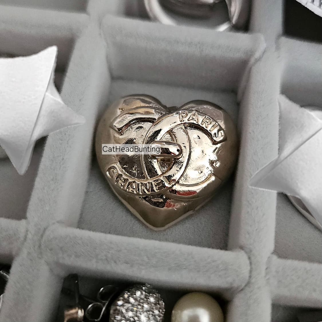 샤넬 정품 빈티지 리사이클 브로치_새상품 상품이미지5