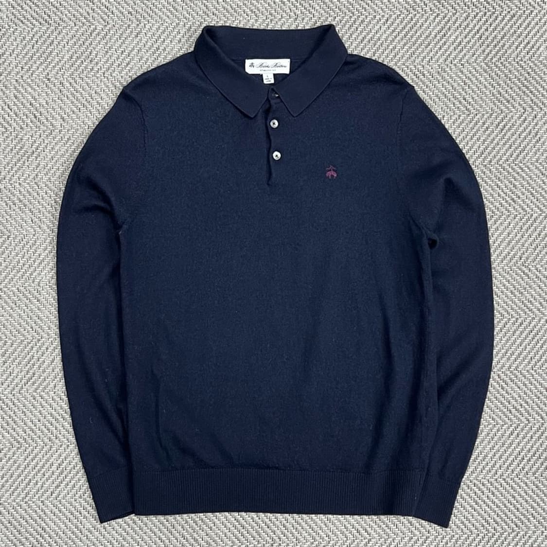 브룩스브라더스 울 카라 니트 v0847 상품이미지1