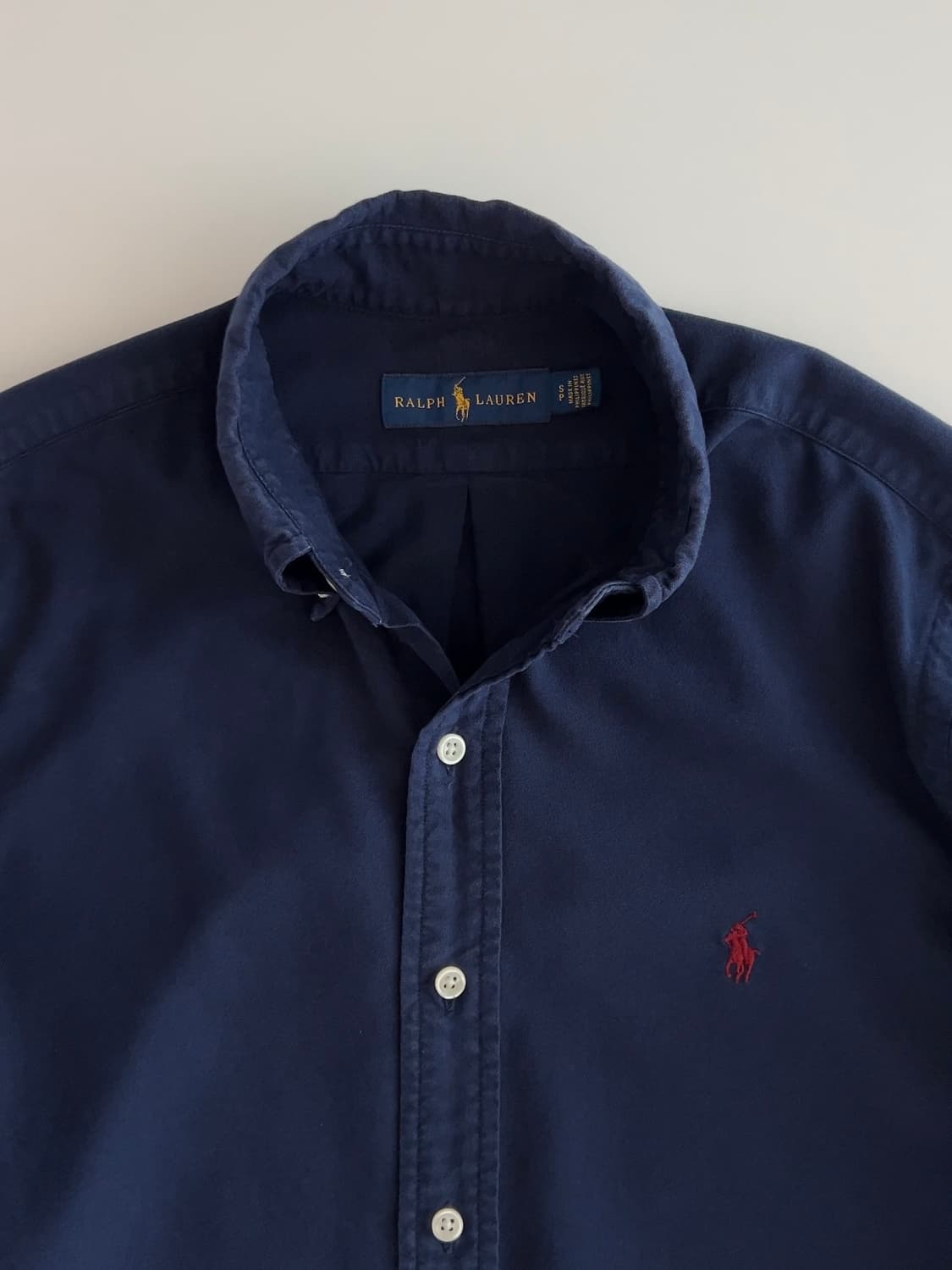폴로 랄프로렌 가먼트다잉 셔츠 S 상품이미지4
