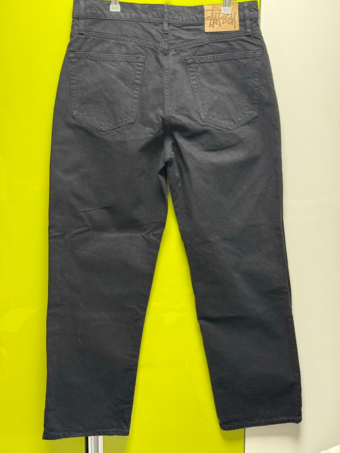 [32] 스투시 클래식 진 오버다이드 블랙 상품이미지2