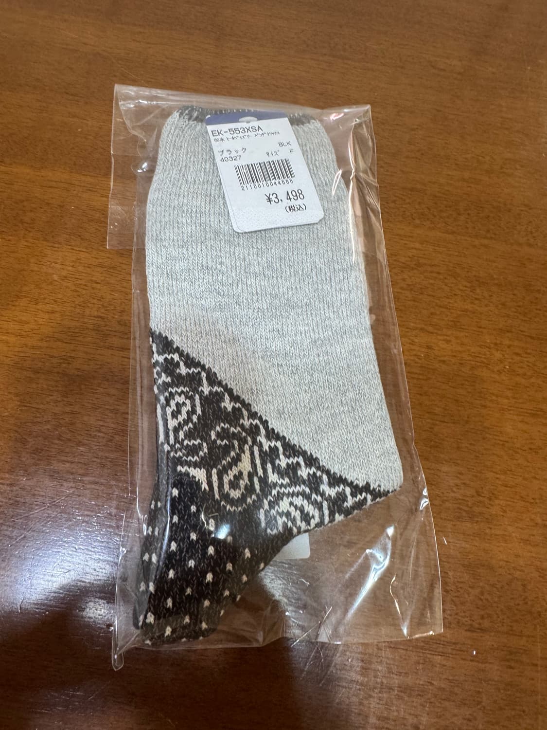 캐피탈 KAPITAL 96수 힐 페이즐리 네이비 반다나 양말(새상품) 상품이미지6