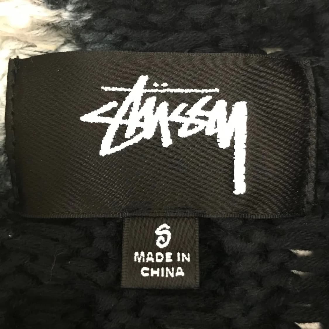 stussy Tie Dye FishermanSweater 상품이미지5