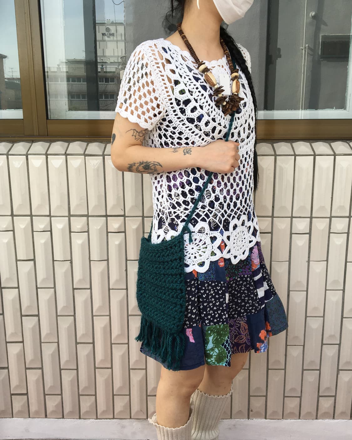  knitted cross bag 상품이미지6