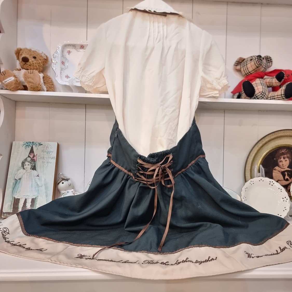 Amavel 아마벨 클래식 세일러 원피스 프릴 블라우스 SET 상품이미지2