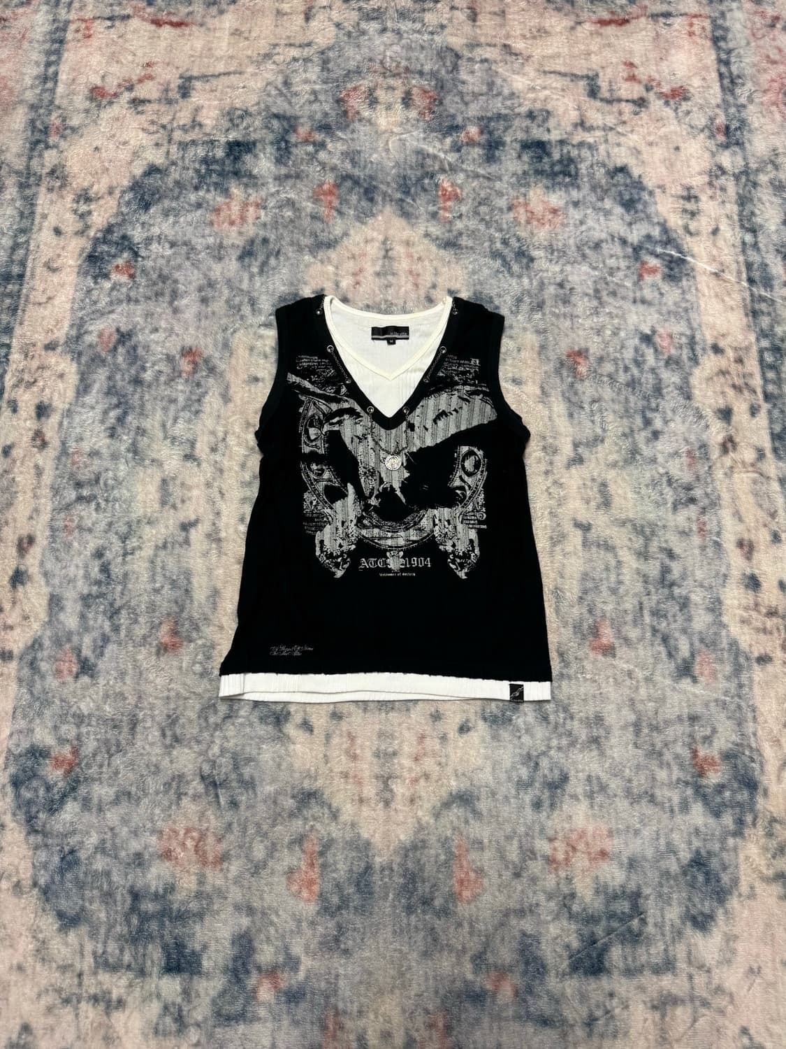 In the attic 00s arhive vkei ribbed slee 상품이미지2