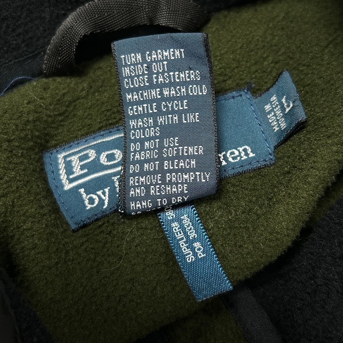 폴로 폴라텍 플리스자켓(L) 상품이미지3