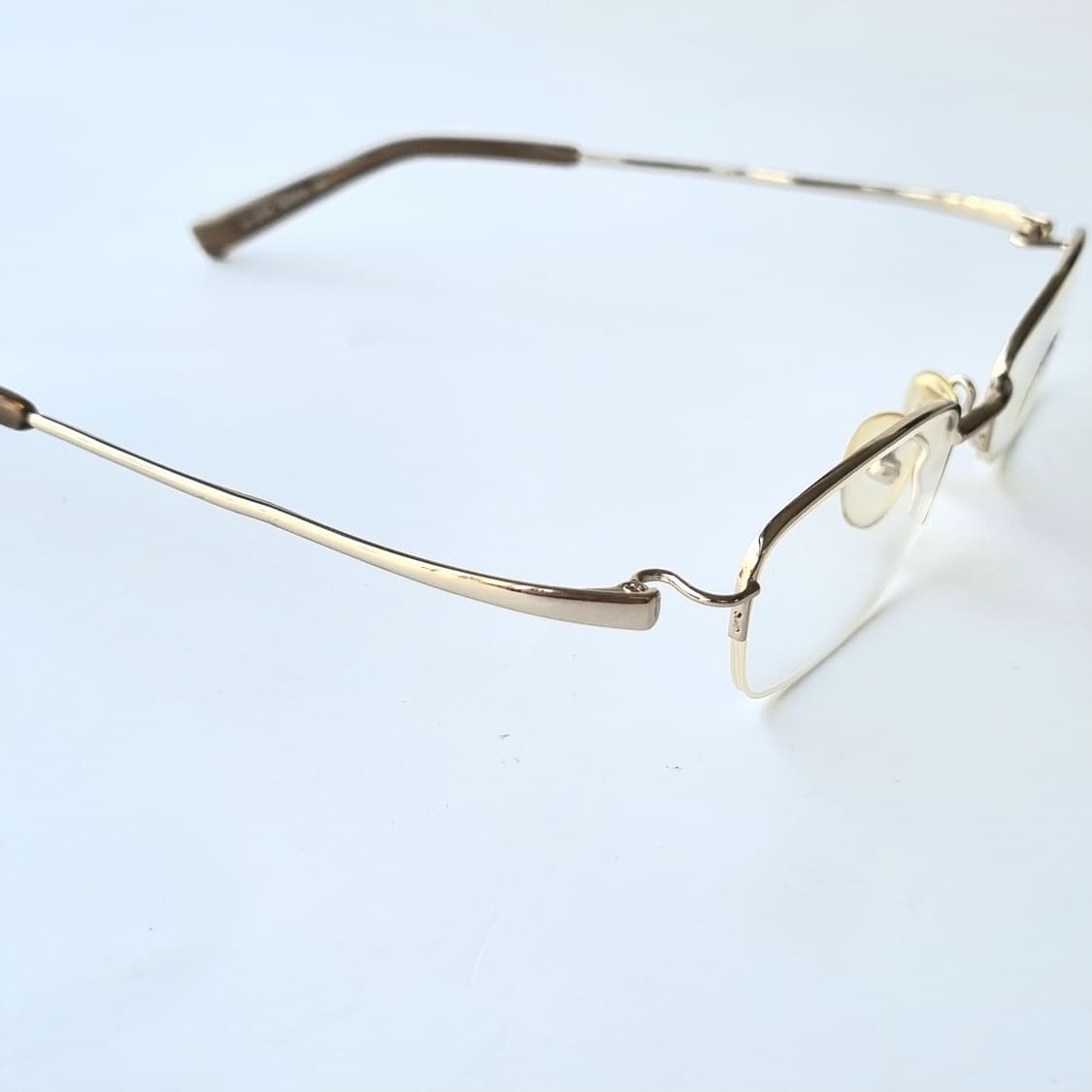 데드스탁 ITALY 빈티지 하프림 지그재그 안경테 712 상품이미지7