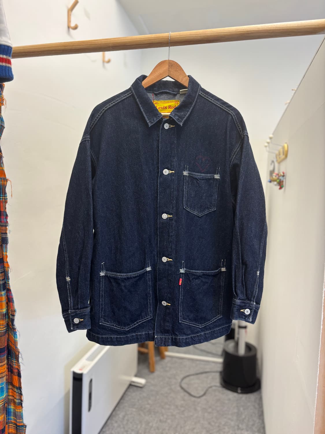 Levis redline indigo jacket 상품이미지1