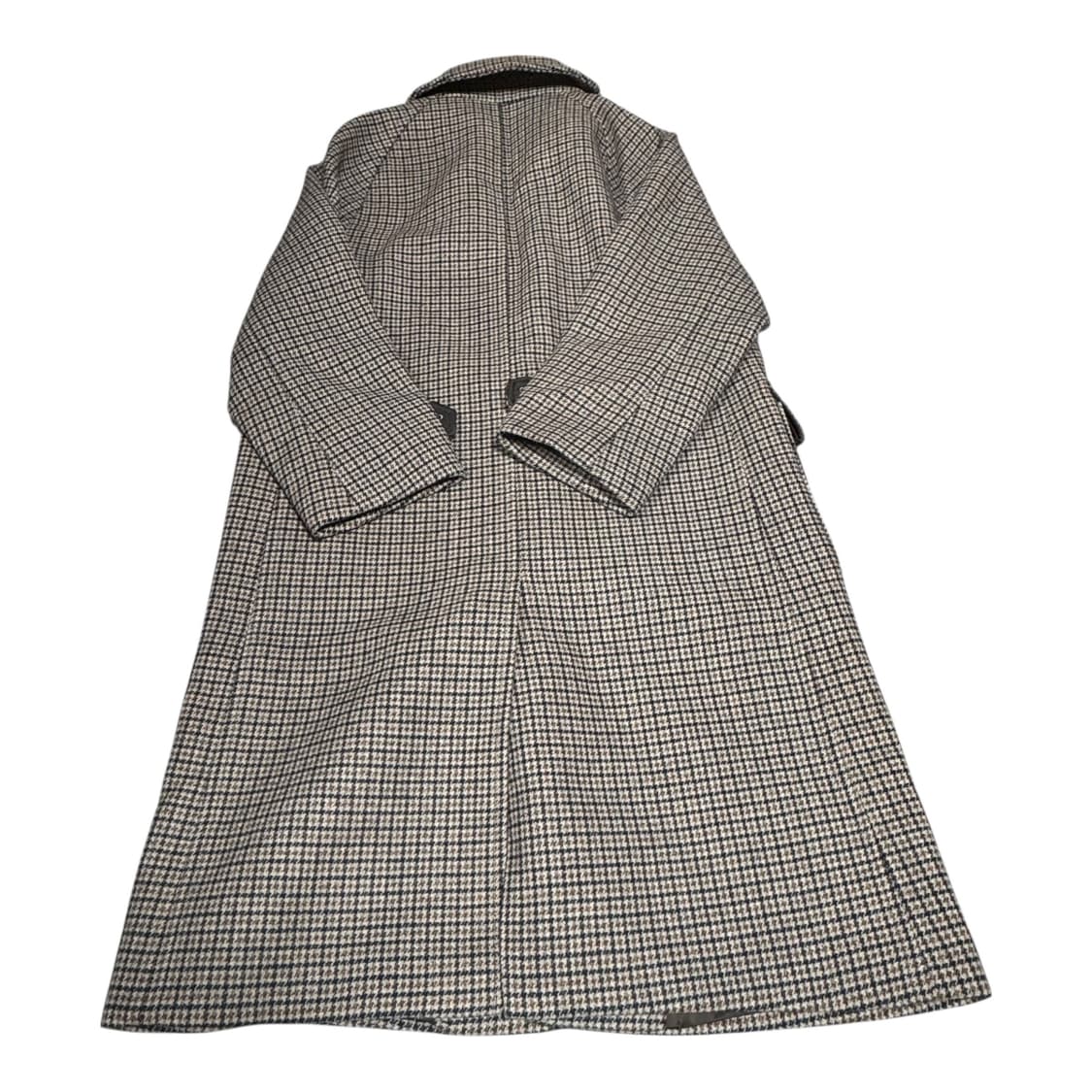 바배) 스파오 우먼 체크 패턴 롱코트 상품이미지2