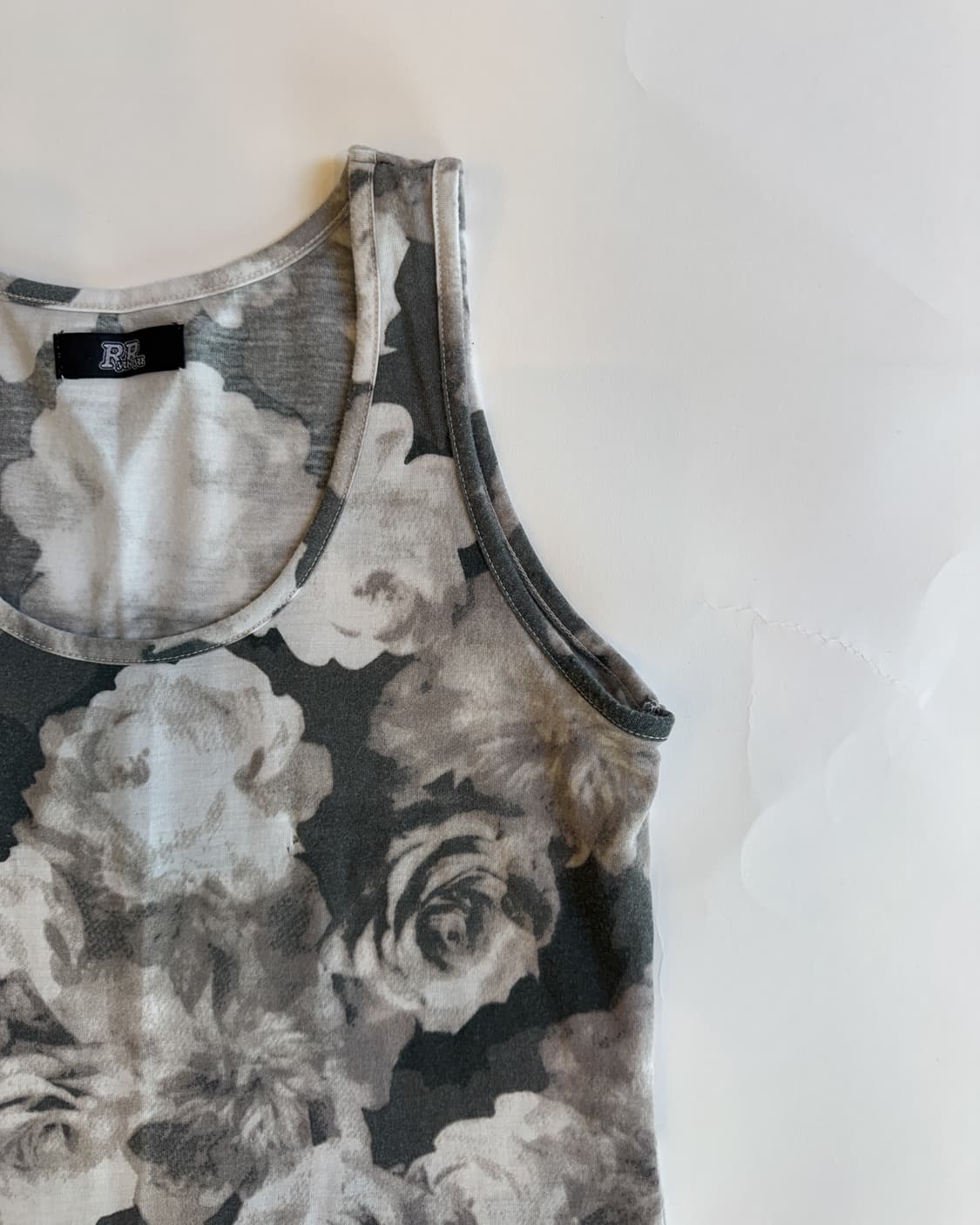 Floral Print Sleeveless Mini Top 상품이미지2