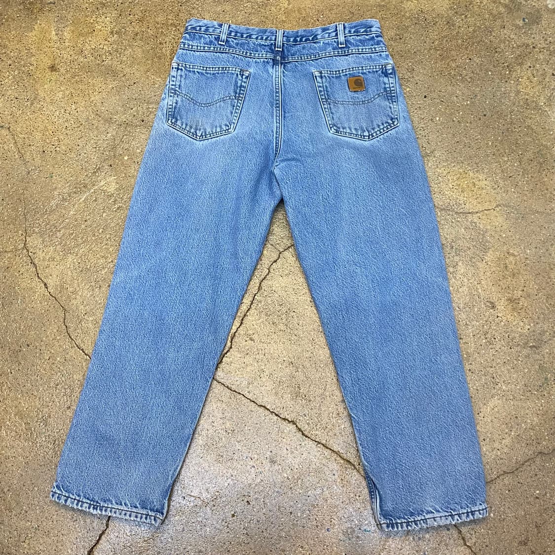 미국 빈티지 칼하트 연청 워싱 청바지 데님팬츠 상품이미지8
