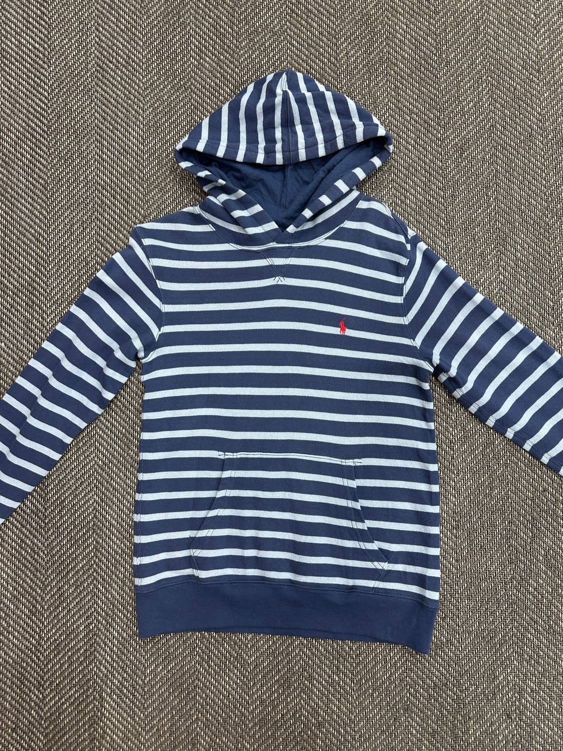 폴로 후드티 스트라이프 상품이미지2