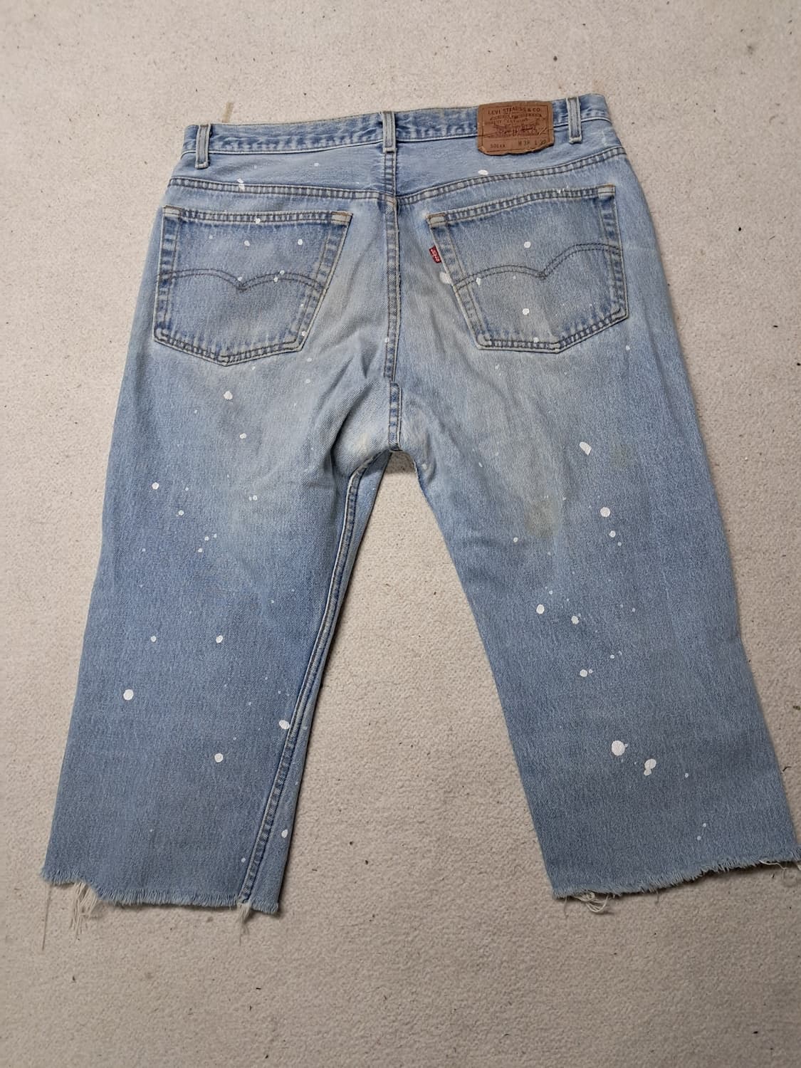 리바이스501xx리폼 칠부바지 상품이미지3