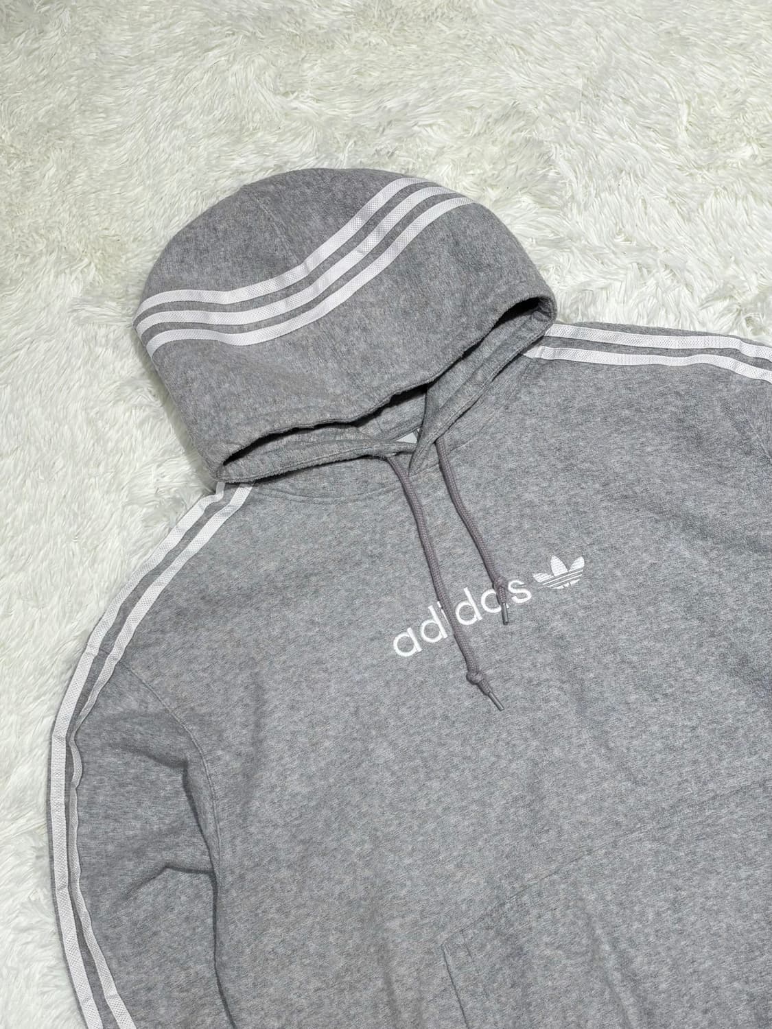 아디다스 빅로고 플리스 후드 상품이미지5