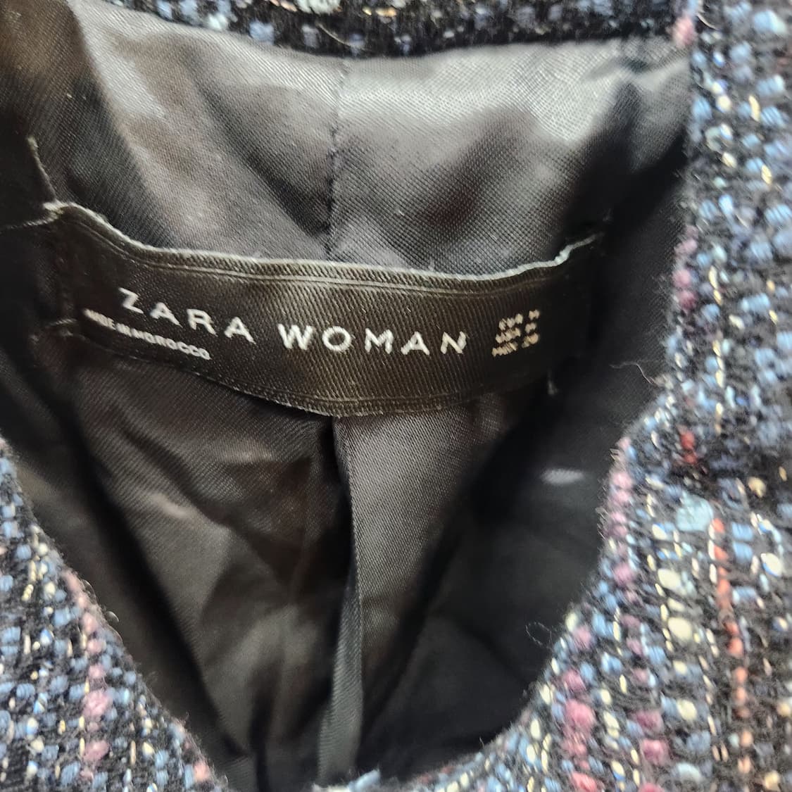 자라 ZARA 테슬 트위드 자켓 M(M) 상품이미지6