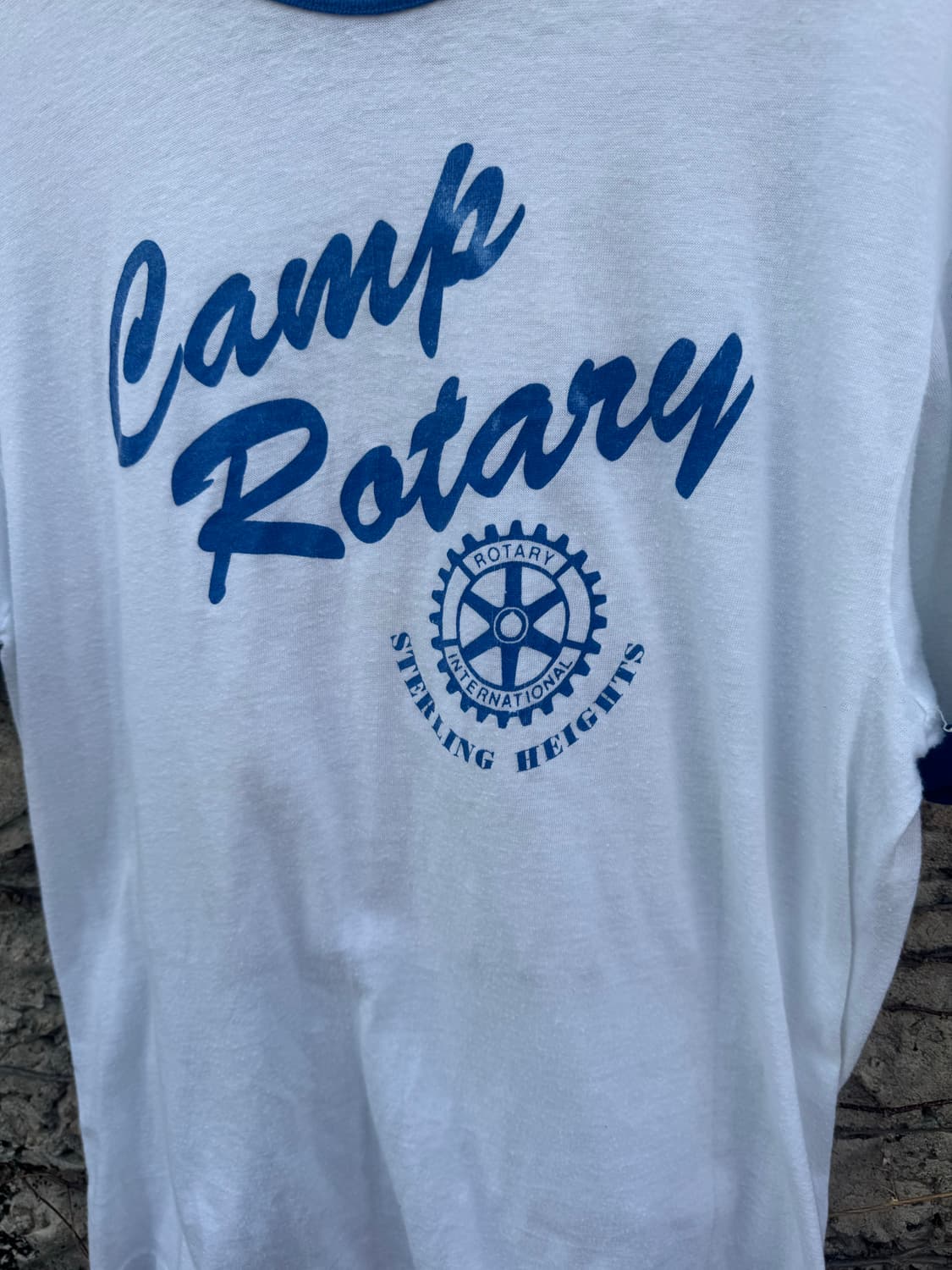 90s 헤인즈 빈티지 싱글스티치 프린팅 링거티 반팔 티셔츠 상품이미지3