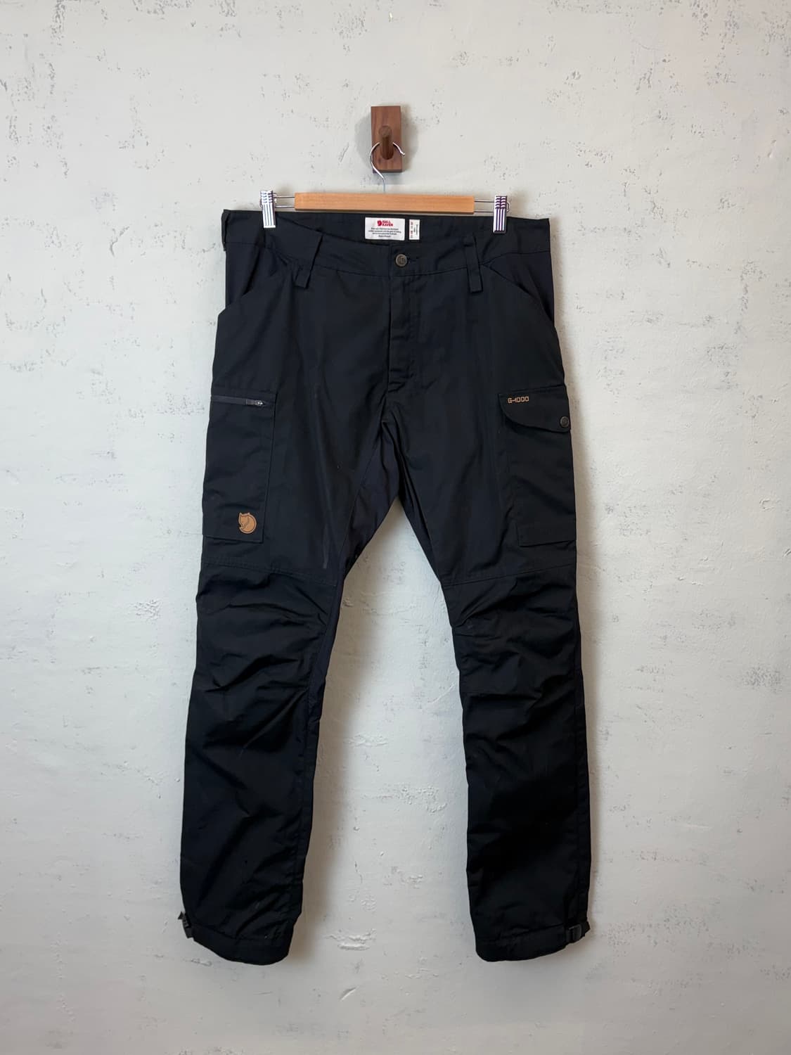 피엘라벤 G-1000 블랙 아웃도어팬츠 상품이미지1