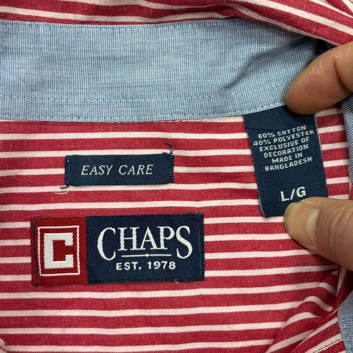 챕스랄프로렌 스트라이프셔츠 v1993 상품이미지5