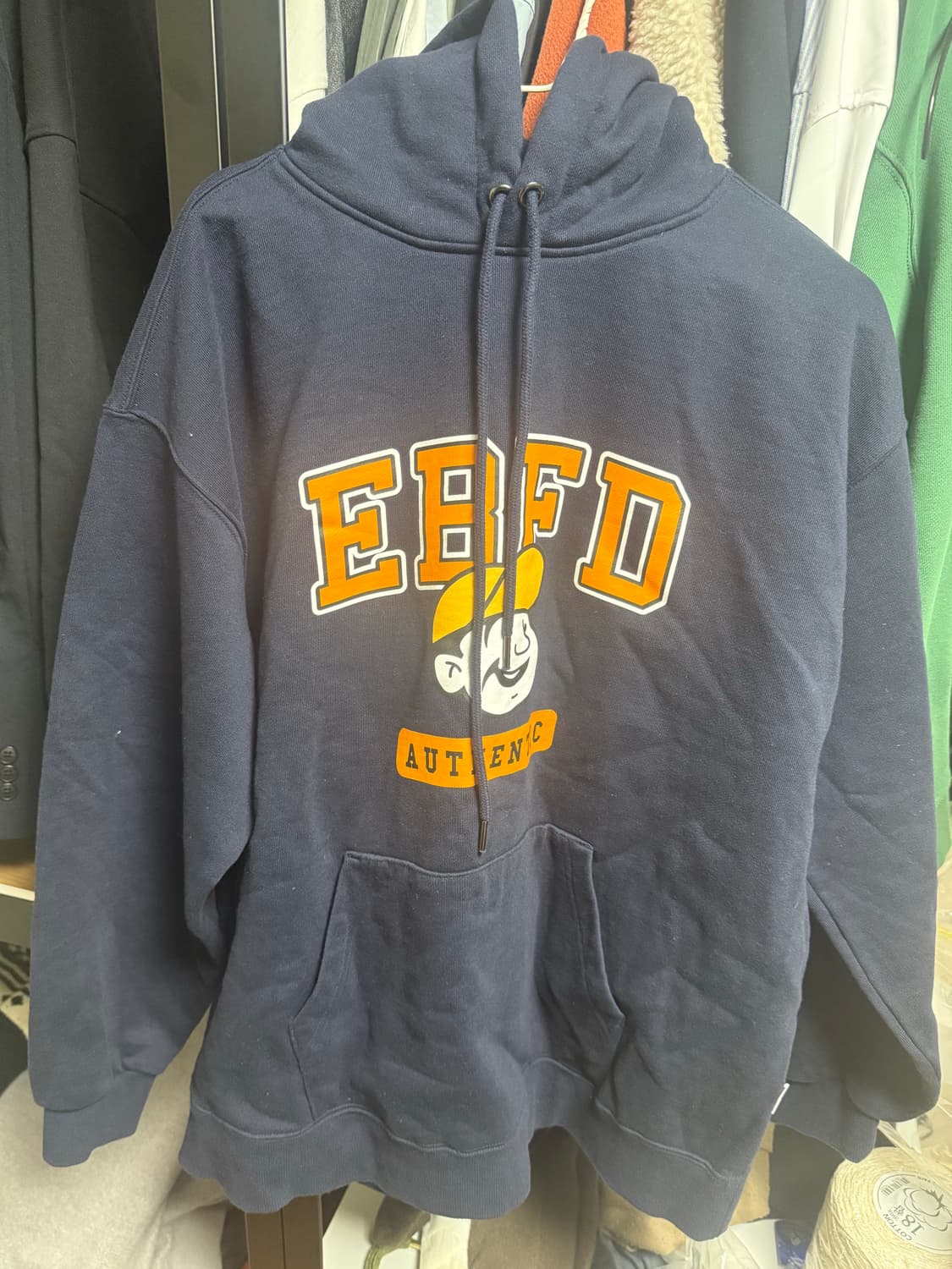 아디다스 로고 오버핏 후드 상품이미지4