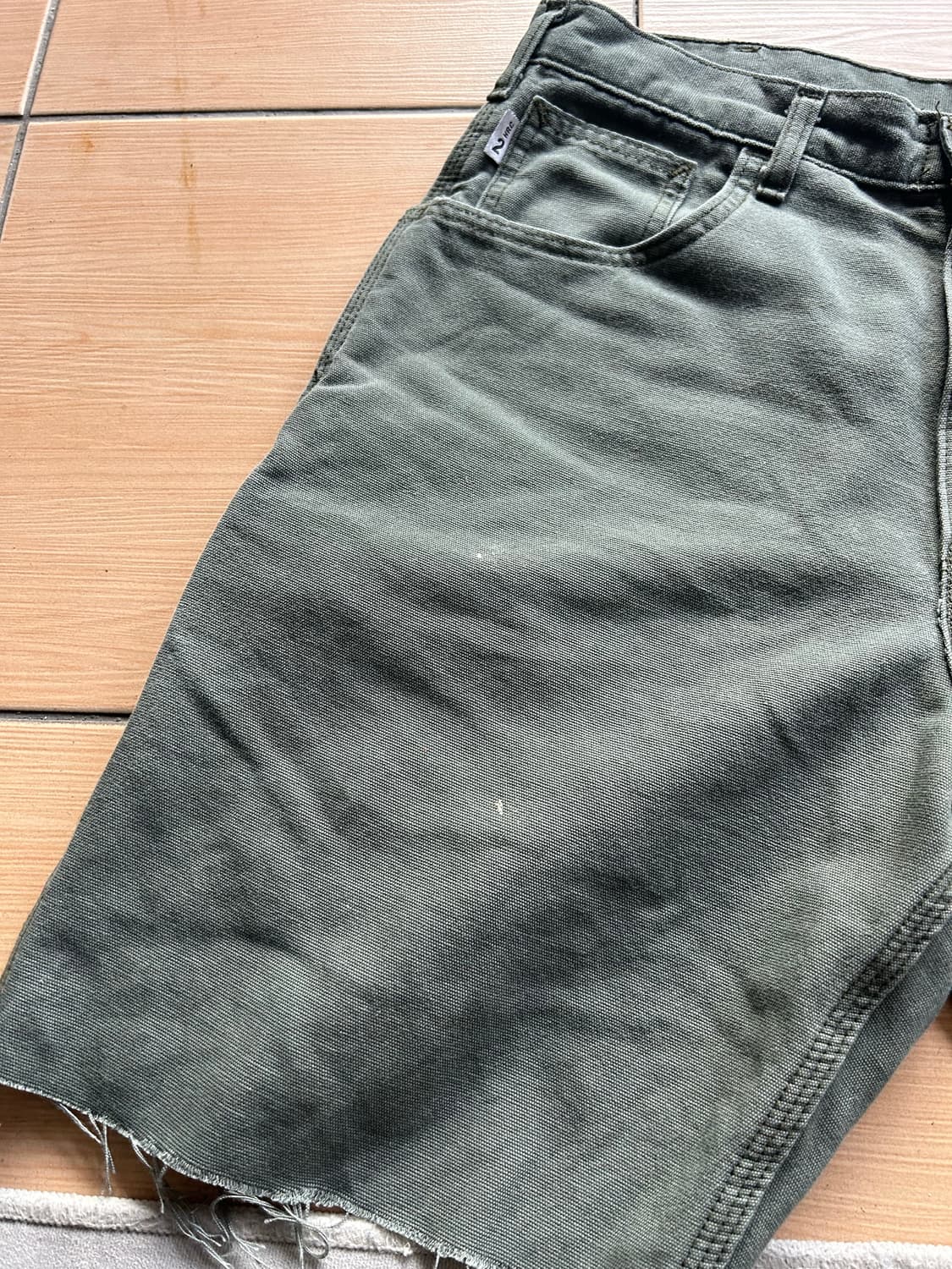 빈티지 칼하트 워크팬츠쇼트 34in 상품이미지6