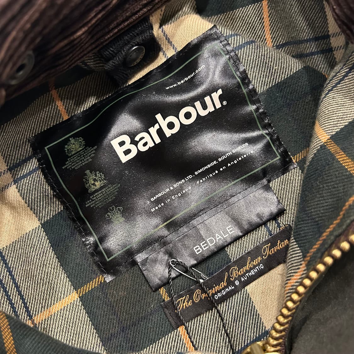 바버 Barbour bedale 왁스 자켓 A417 상품이미지6