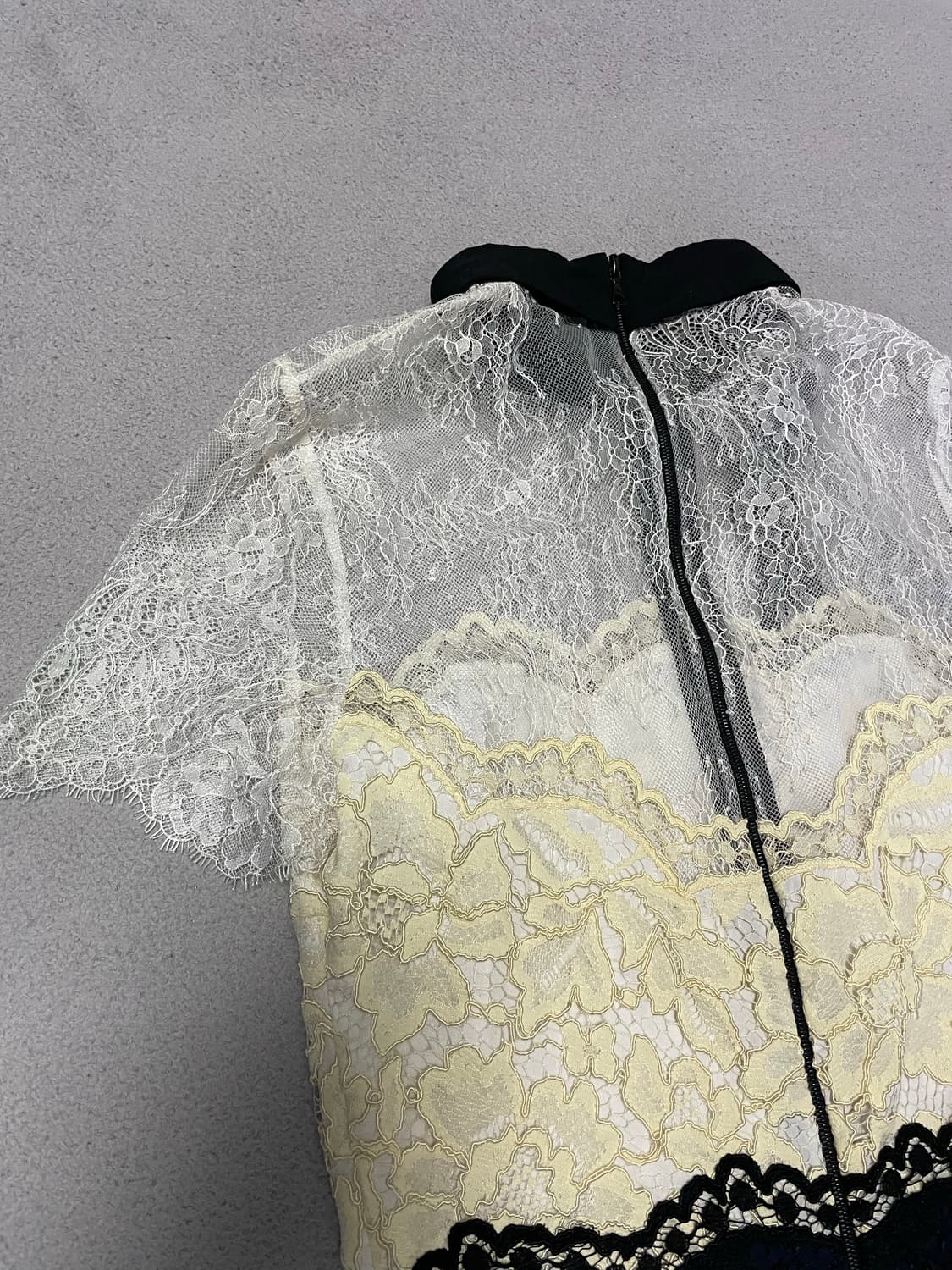 산드로 시스루 원피스 2사이즈 상품이미지6