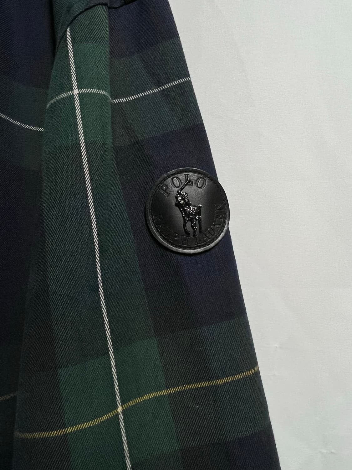 폴로 랄프로렌  플래드 왁스 트윌 발마칸 코트 상품이미지4