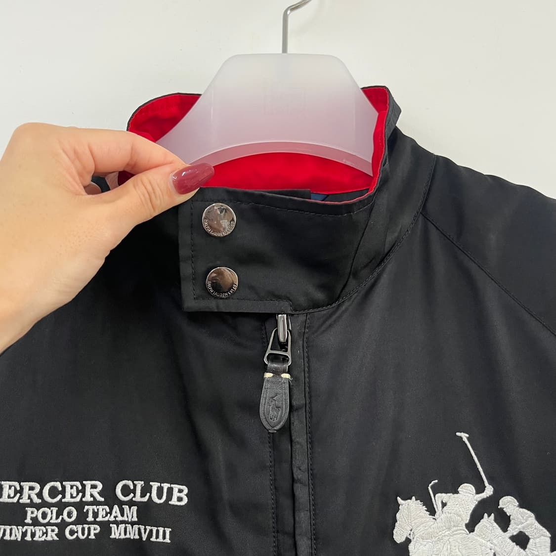 폴로 랄프로렌 트리플포니 바라쿠타 G9 폴리쉘 헤링턴 자켓 상품이미지7