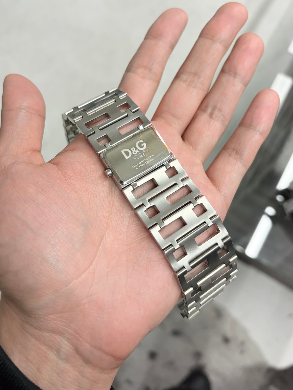 돌체앤가바나 실버 주얼리 시계 팔찌 상품이미지4