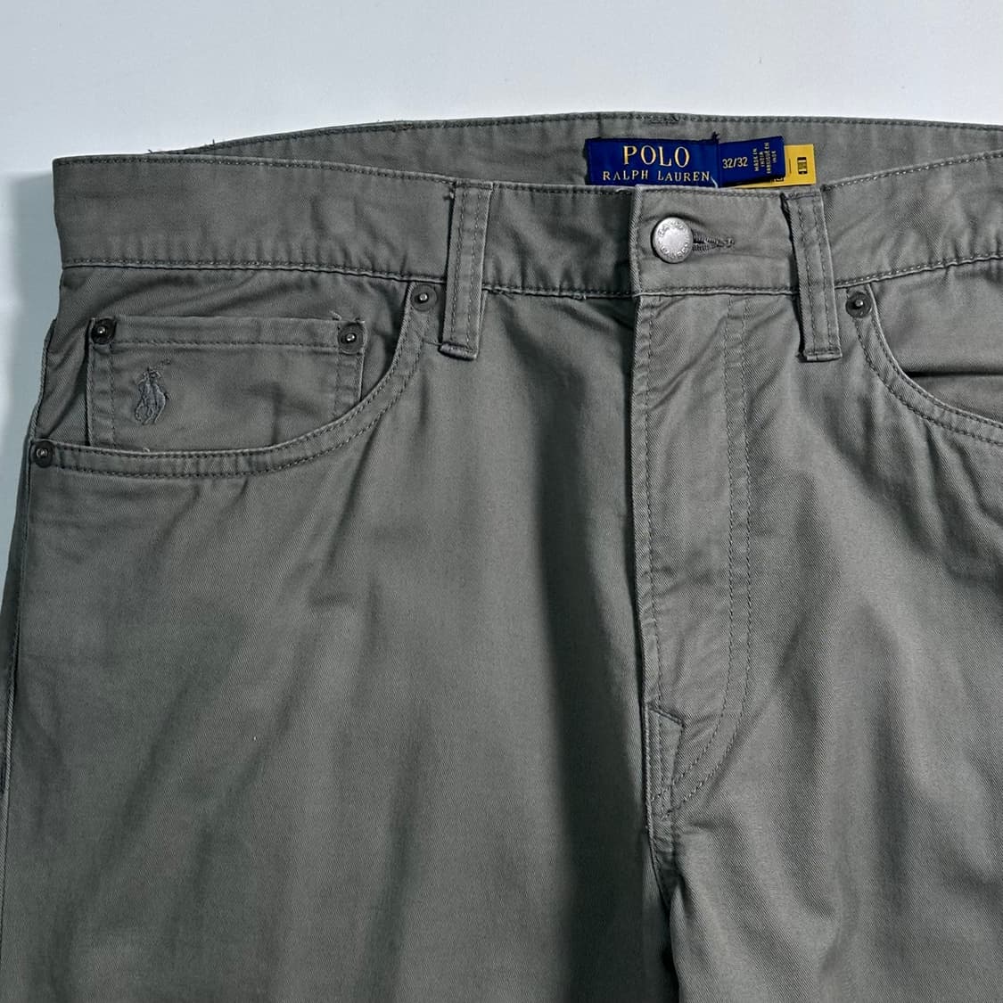 폴로 랄프로렌 카키 코튼 팬츠   상품이미지3