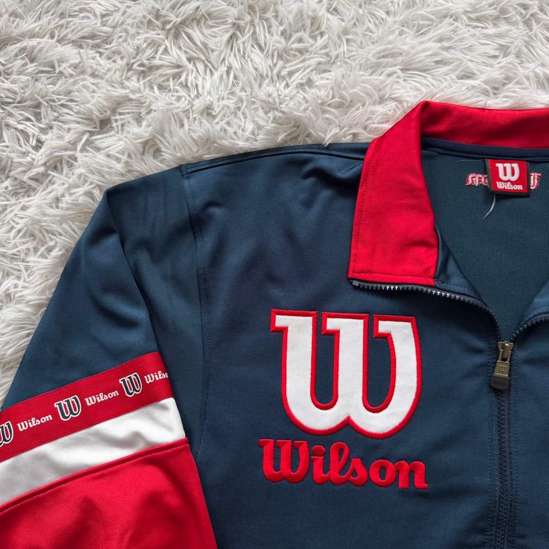 WILSON 일본빈티지 져지 윌슨 빈티지트랙탑 빈티지져지 XL 105 상품이미지1