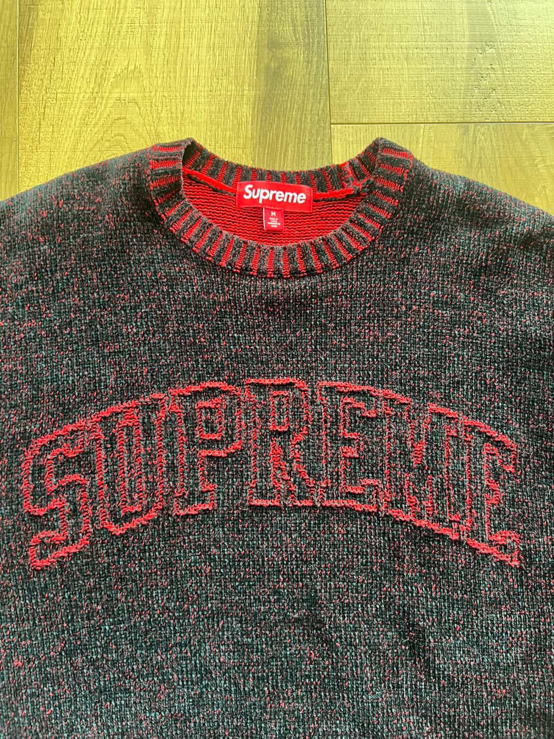 슈프림 퍼플니트 M사이즈 상품이미지3