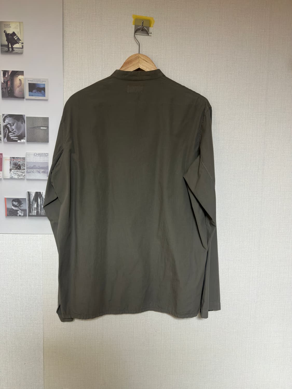 르메르 만다린 셔츠 애쉬그레이 S 상품이미지2