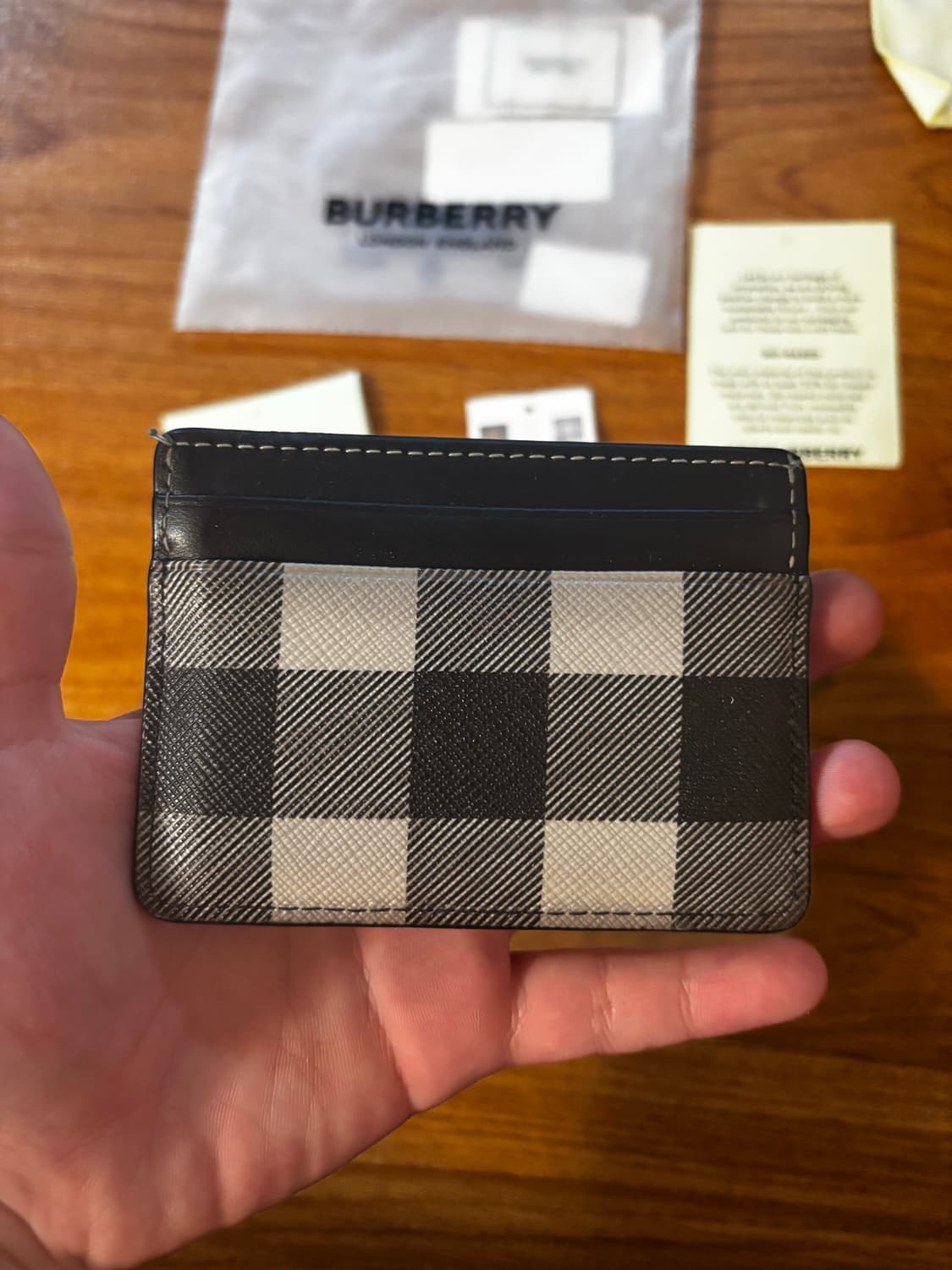 버버리 카드지갑 상품이미지3