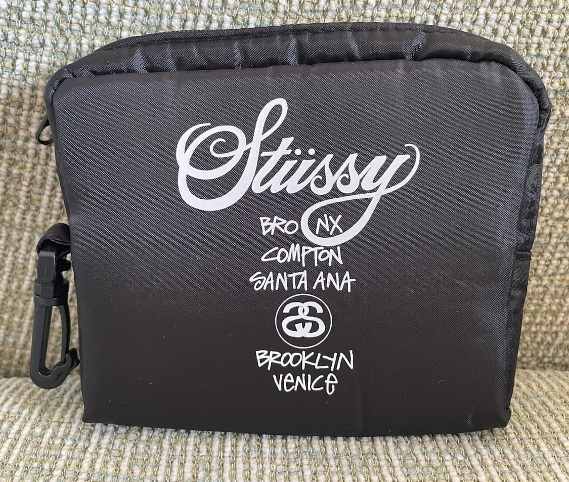 스투시 2012년 2월호 한정판 부록 미니 파우치 및 이어폰 세트 상품이미지3