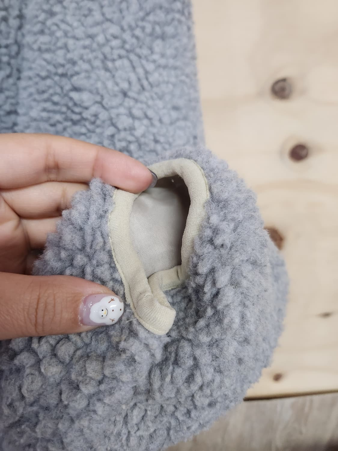 393)  후아유 캘리포니아 뽀글이 후리스 자켓 상품이미지4