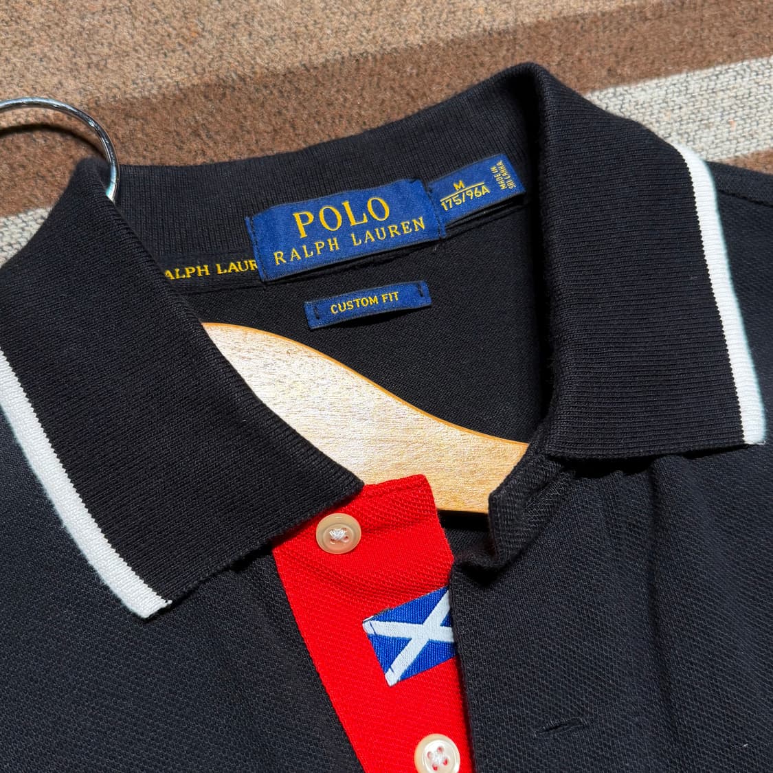 폴로랄프로렌 빅포니 블랙와치 폴로 반팔 M 치프키프 상품이미지3