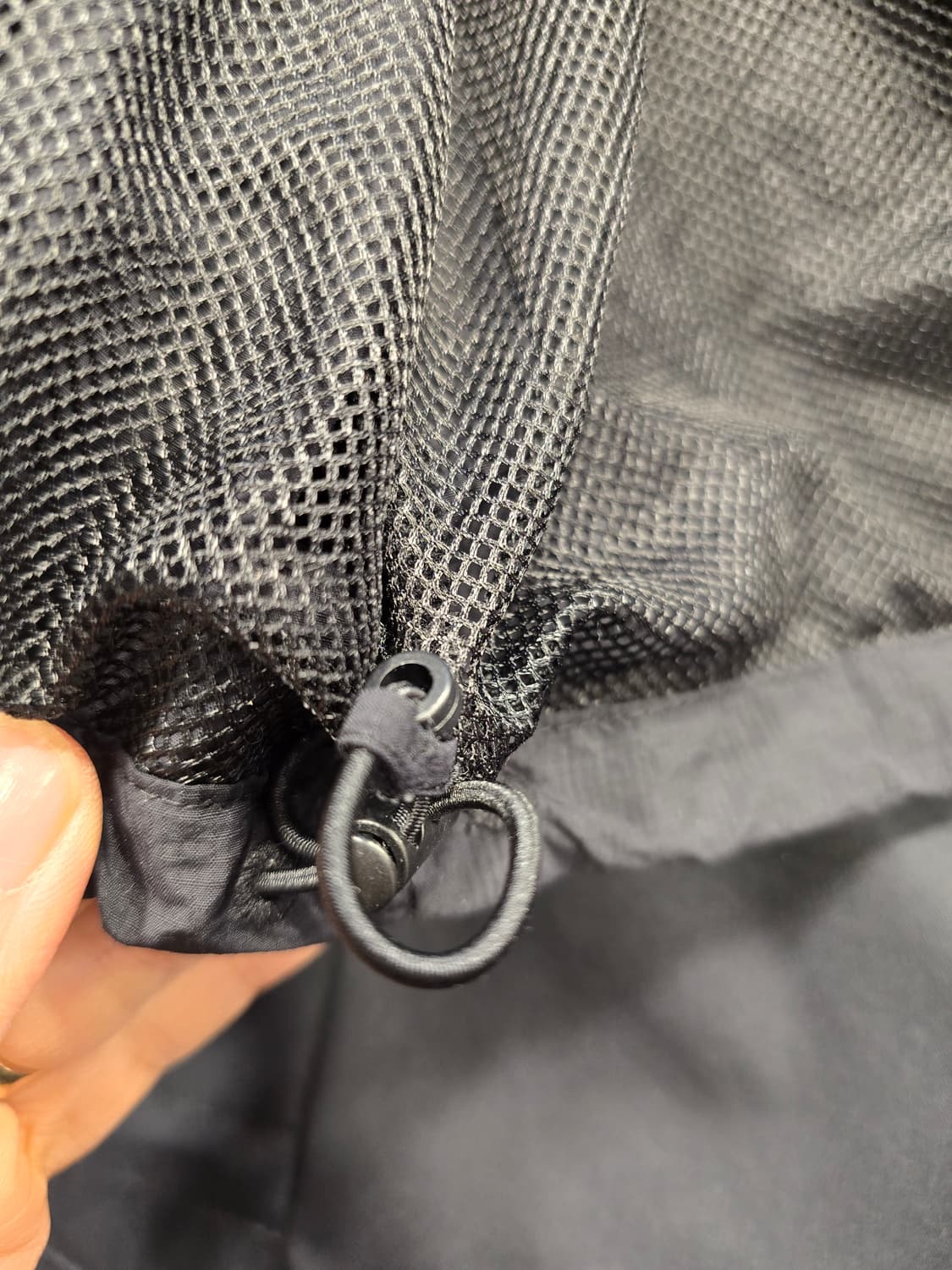 젝시믹스 우븐 파이핑 바람막이 크롭 자켓 M(66) 상품이미지7