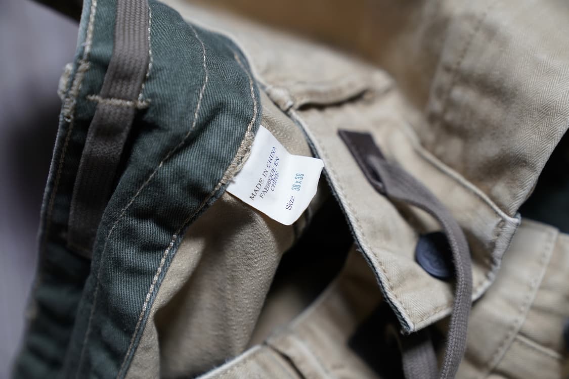 RRL 더블알엘 헤링본 트윌 카고 팬츠 30x30 상품이미지4