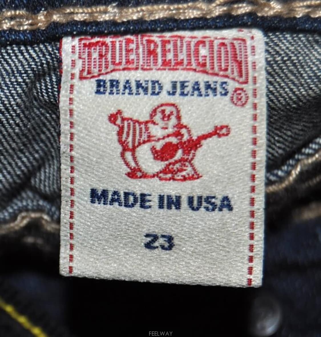 트루릴리젼/여성슬림스트레이트청바지(허리24)미사용품 상품이미지7