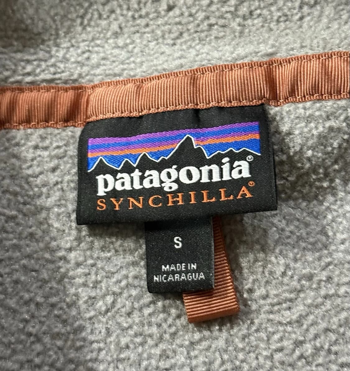 10s 파타고니아 신칠라 스냅-T 그레이/올리브/블랙 상품이미지5