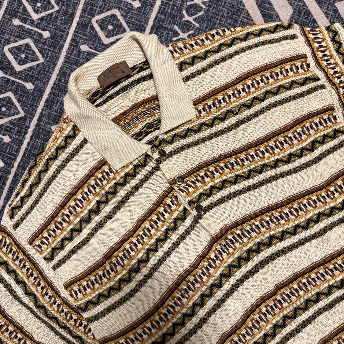 DARSONS 케이블 반팔 디트 상품이미지2