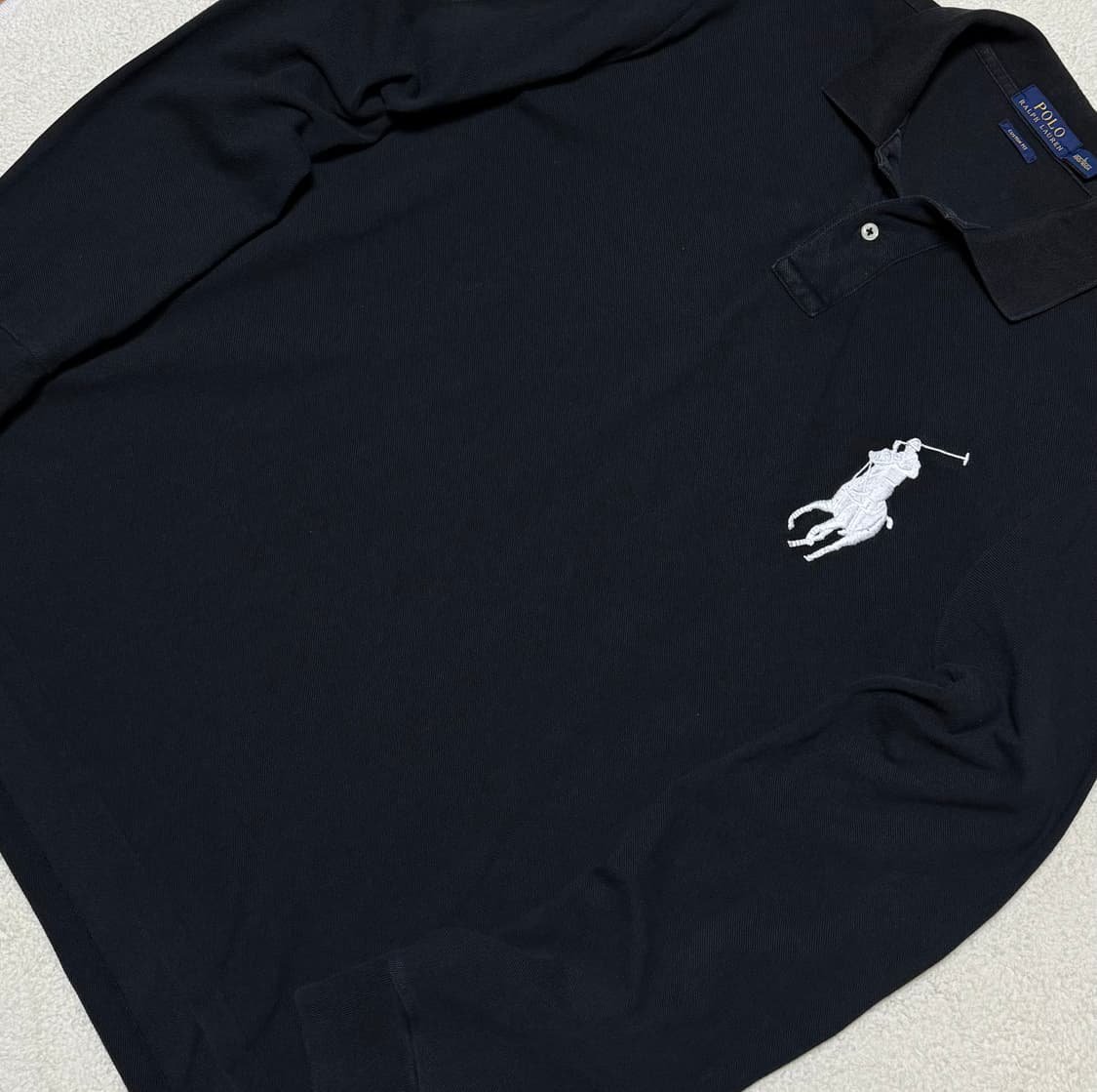 폴로 랄프로렌 빅포니 블랙 긴팔 상품이미지3