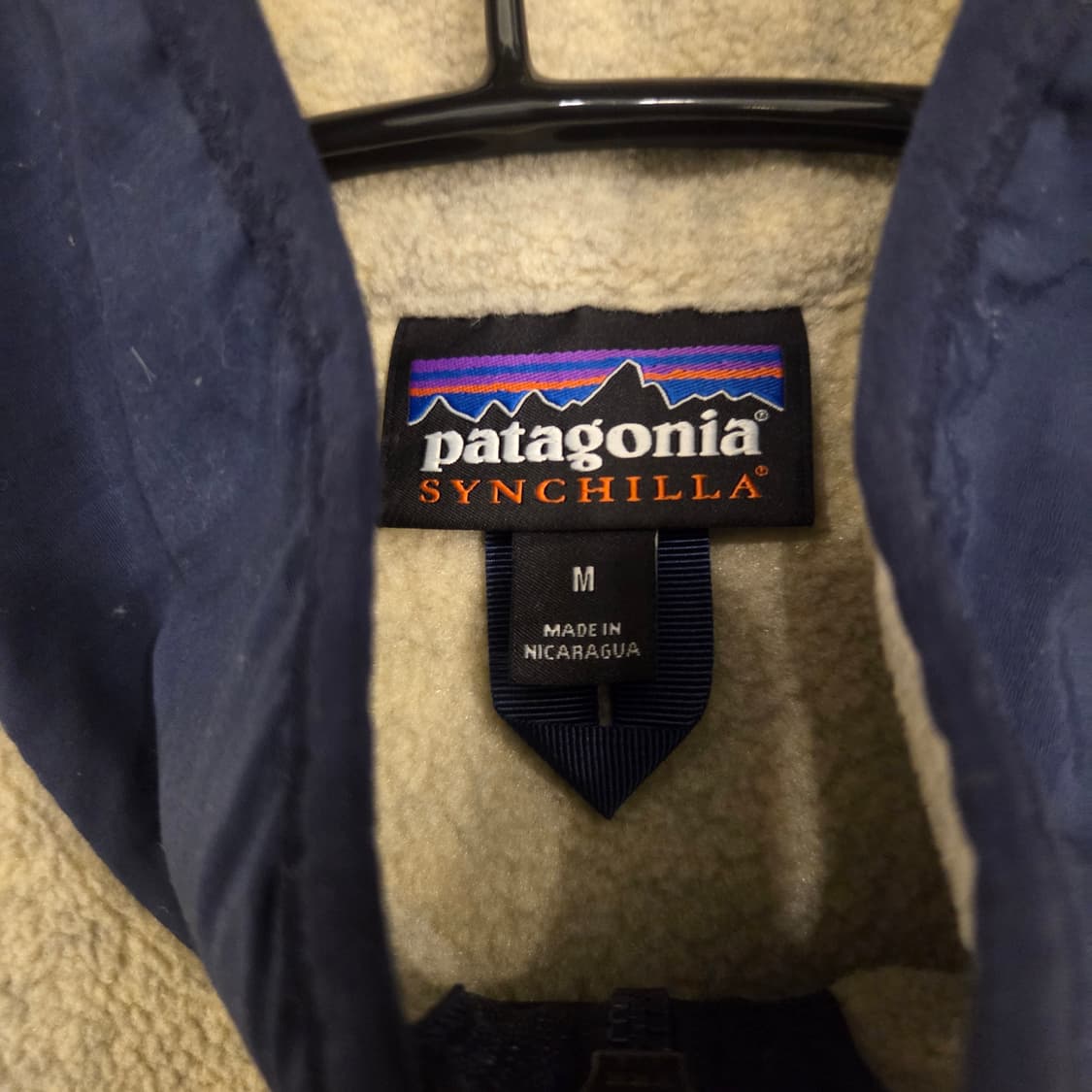 파타고니아 신칠라 오트밀 플리스 집업 자켓 m 상품이미지3
